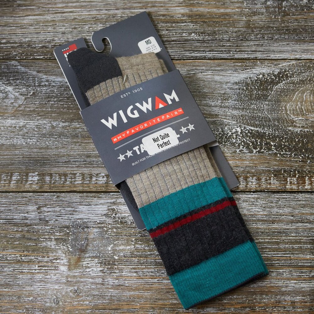 Wigwam Varsity Stripe Lightweight Hiking Socks NWT